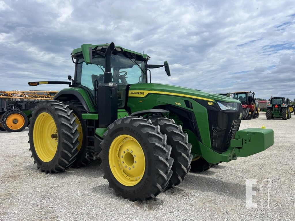 Buy John Deere 8R 280 (2024) – Rated 280 hp, Max 308 hp - Machinery ...