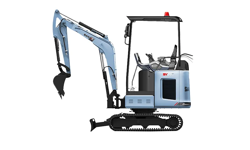 SANY SY19E Electric Mini Excavator – Emission-Free Performance, Urban Ready