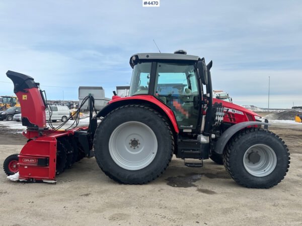 2018 Massey Ferguson MF5713 S – Rugged 131 HP Utility with Snow Blowing Capability