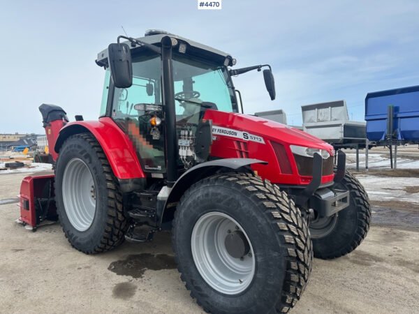 2018 Massey Ferguson MF5713 S – Rugged 131 HP Utility with Snow Blowing Capability