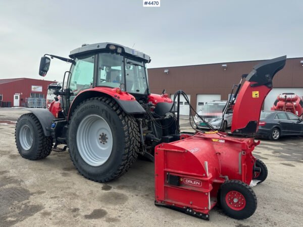2018 Massey Ferguson MF5713 S – Rugged 131 HP Utility with Snow Blowing Capability