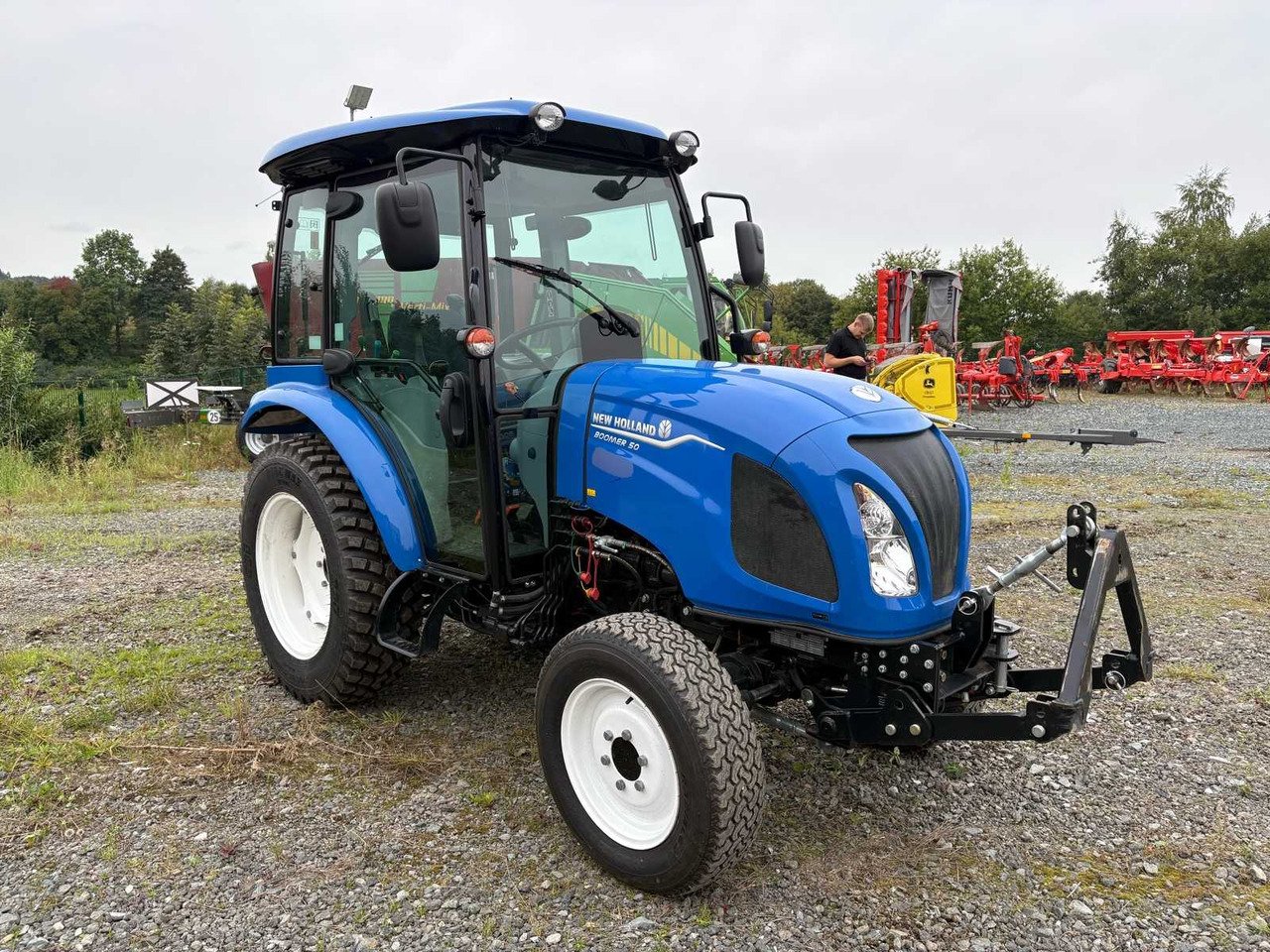 New Holland Boomer 50 – Compact Yet Capable 50 HP Utility Tractor
