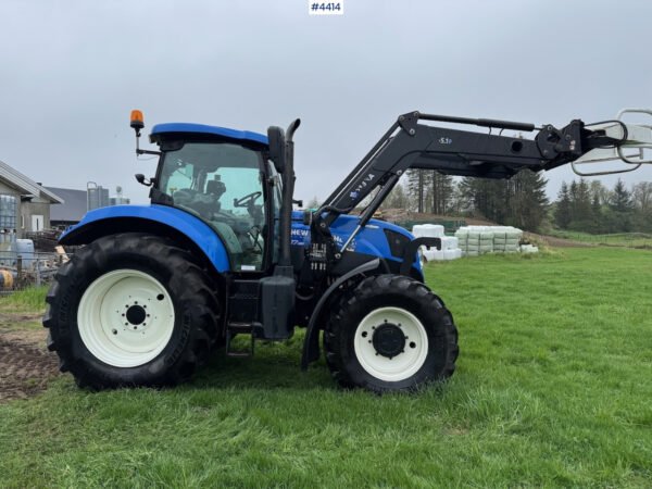 2015 New Holland T7.185 Auto Command – Smooth CVT 4WD Power Loader-Ready Versatility