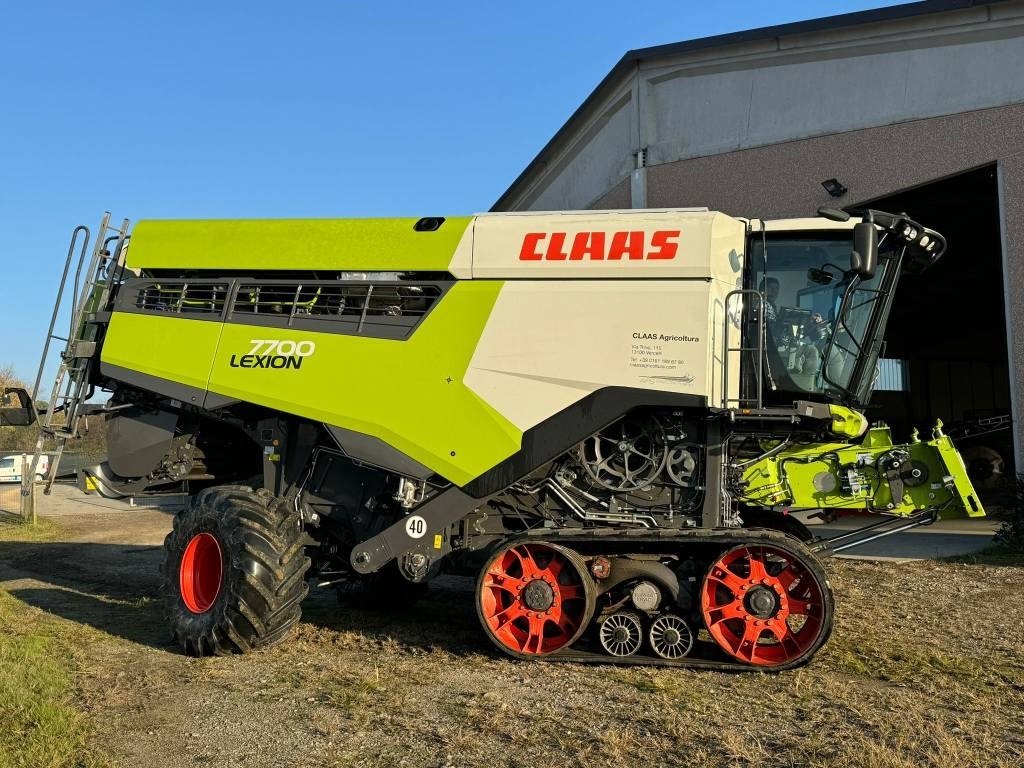 2021 CLAAS LEXION 7700 TT RISO – High-Performance Rotary Combine with Track Mobility RISO Module