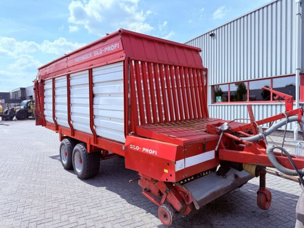 2008 Pottinger SW102 Opraap wagon – 25 m³ Pickup Wagon with Cutting System
