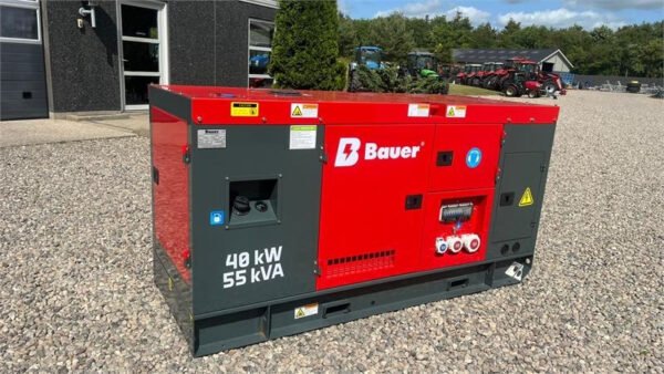Bauer GFS-40 ATS 40 kW / 50 kVA Diesel Generator – Reliable Backup Power