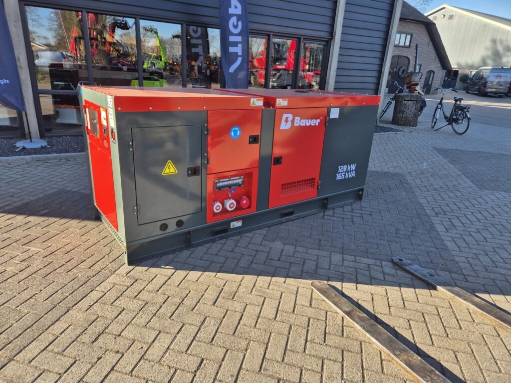 Bauer GFS-120 kW / 150 kVA Diesel Generator – Rugged Standby Power