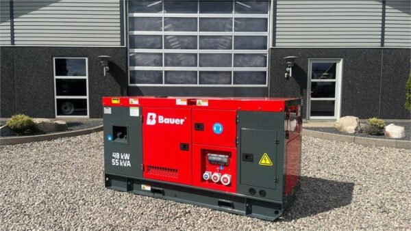 Bauer GFS-40 ATS 40 kW / 50 kVA Diesel Generator – Reliable Backup Power