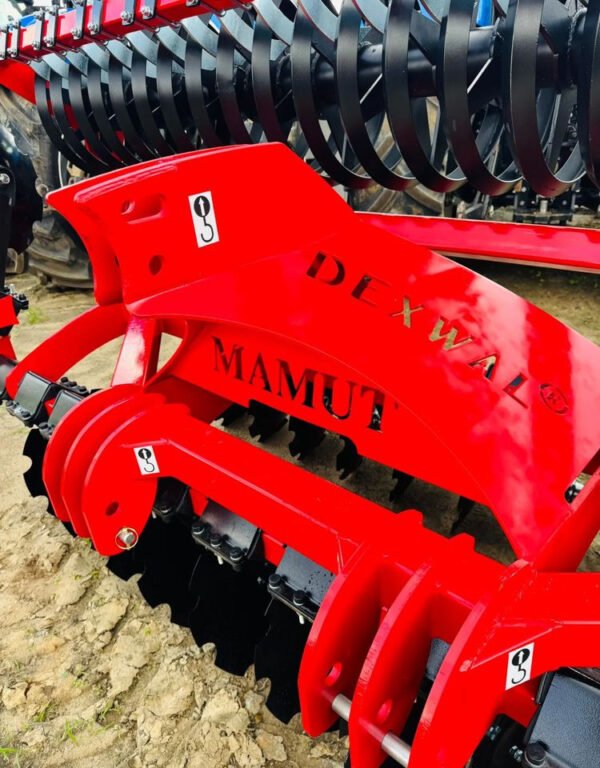Dexwal BIS Mamut Disc Harrow – 3 m Heavy-Duty Soil Cultivator
