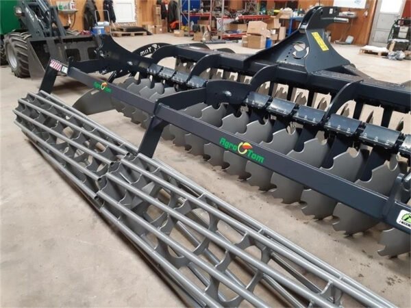 2024 Agro-Tom XL 4 m Disc Harrow – 400 cm Soil Cultivator