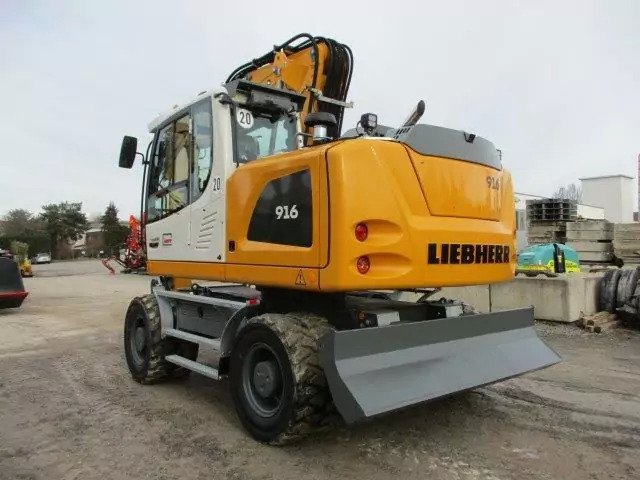 2023 Liebherr A 916 Litronic G6.0-D Wheel Excavator – High-Performance Hydraulic Excavator