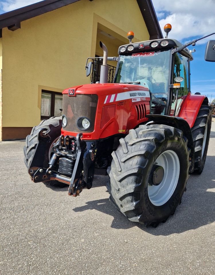 Massey Ferguson MF 7480 Dyna-TV (2008) – High-Performance 4WD Farm Tractor