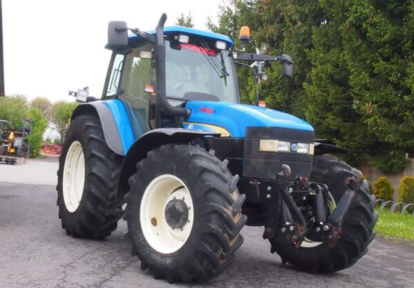 New Holland TM 140 Tractor 2004 – Powerful Agricultural Farm Tractor