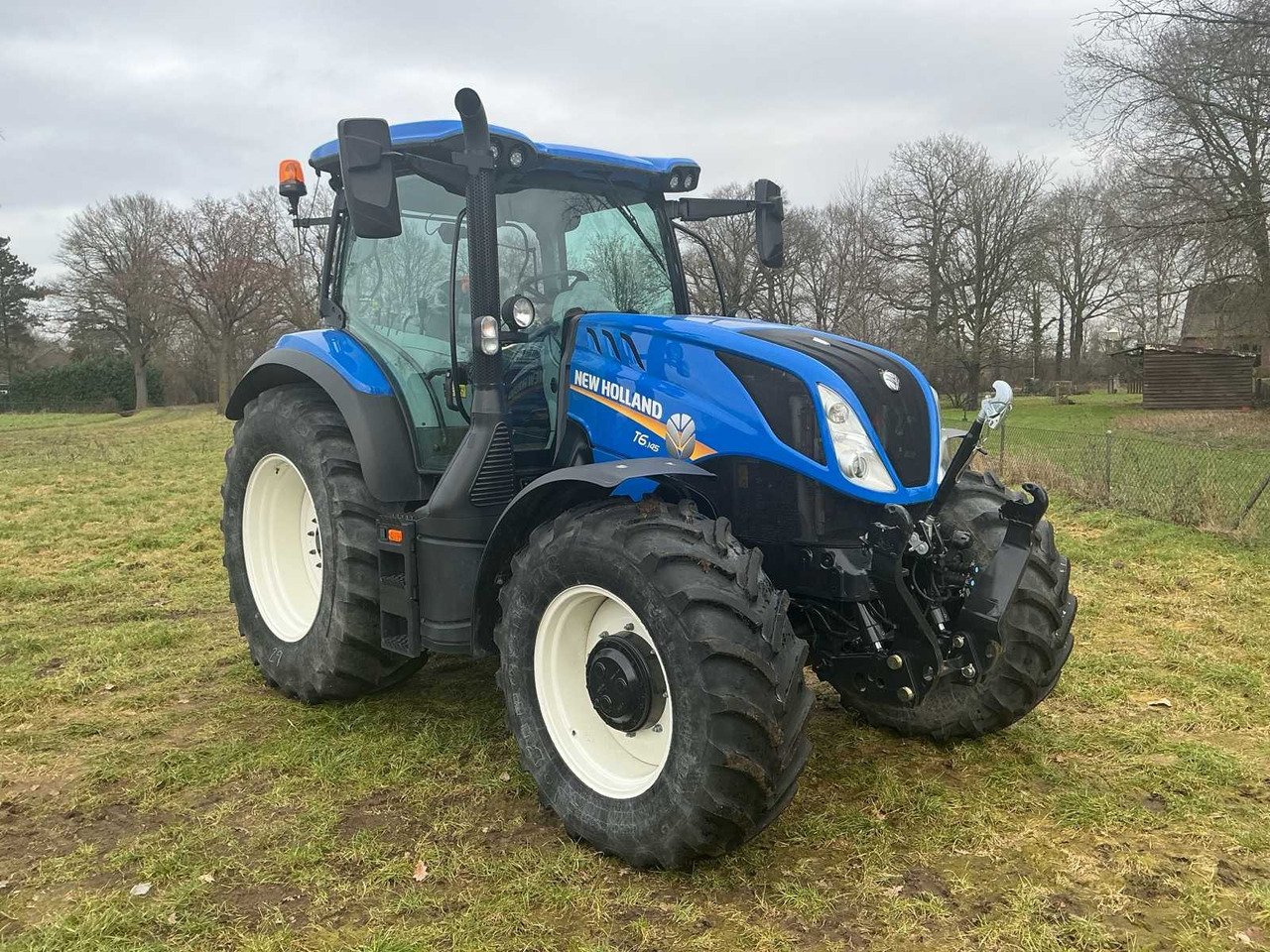 New Holland 2023 T6.145 All-Wheel Drive Farm Tractor – 145 HP Agricultural Tractor