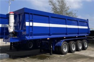 TITAN 4 Axle Dump Semi Trailer – Heavy-Duty Tipper Trailer for Bulk Materials 2025