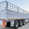 80 Ton Fence Cargo Trailer – Heavy Duty Livestock & Bulk Transport Trailer 2025