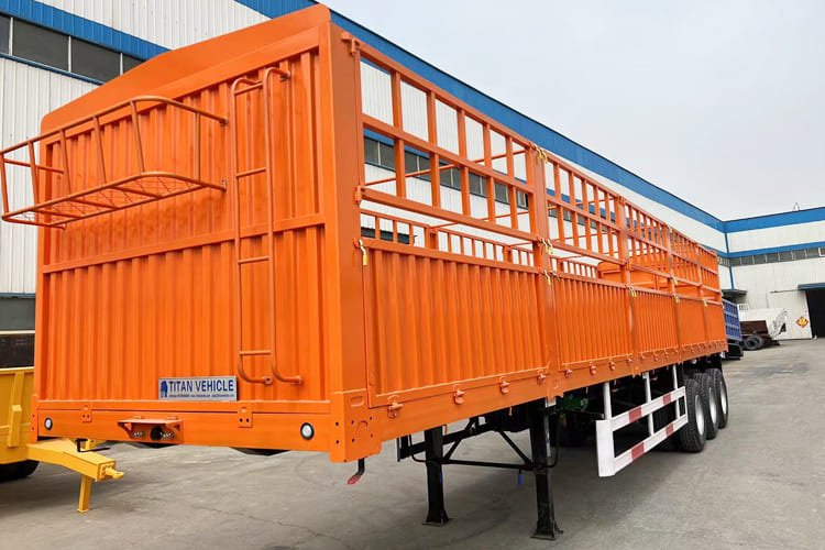 2025 Fence Trailer – 3-Axle 60 000 kg Livestock & Bulk Cargo Semi-Trailer (2025 Model)