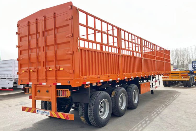 2025 Fence Trailer – 3-Axle 60 000 kg Livestock & Bulk Cargo Semi-Trailer (2025 Model)
