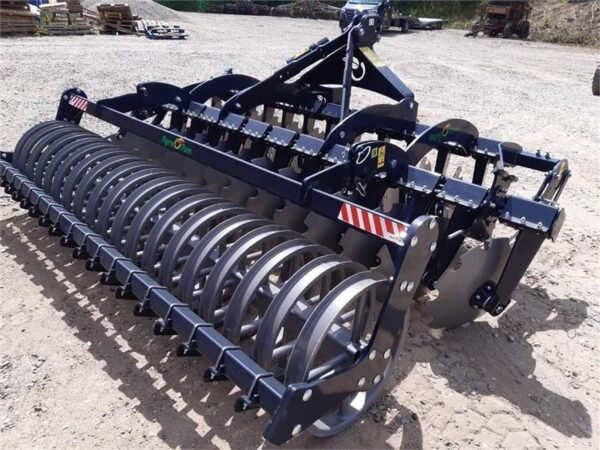 2025 Agro-Tom 3 Meter Disc Harrow – Heavy-Duty Soil Preparation & Tillage Equipment
