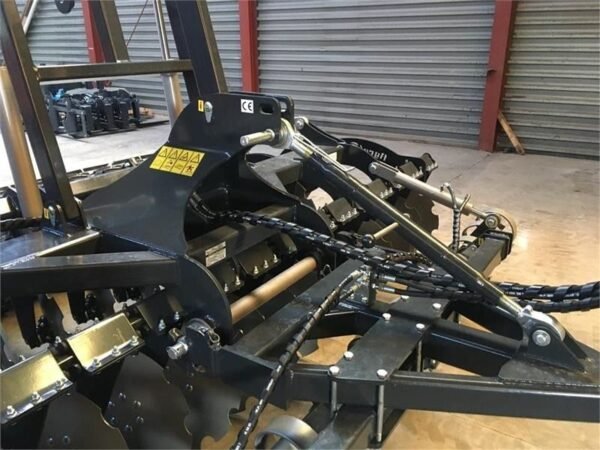 2026 Agro-Tom 4 m Trailed Disc Harrow with Drag Plank – Heavy-Duty Soil Tillage Equipment