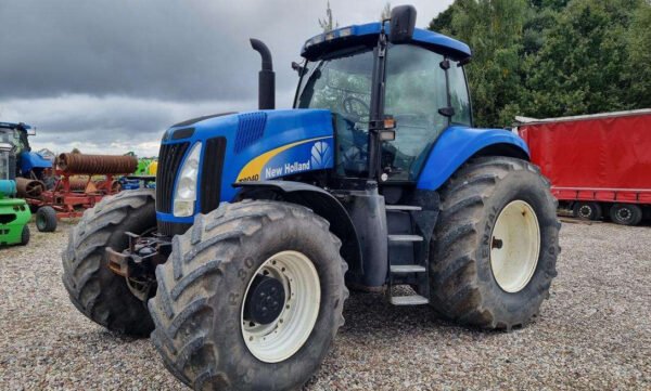 2008 New Holland T8040 Tractor – High-Horsepower 4WD Agricultural Machine