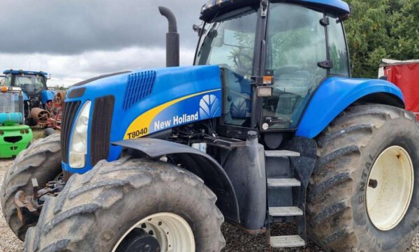 2008 New Holland T8040 Tractor – High-Horsepower 4WD Agricultural Machine