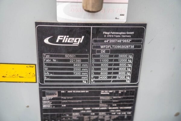 2021 Fliegl SDS01-ALU-32m3 Semi Tipper Trailers — Machinery Depot Pro