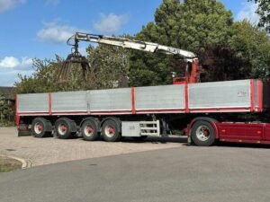 2003 Floor 4 Semi Flat Bed Trailers â€” Machinery Depot Pro