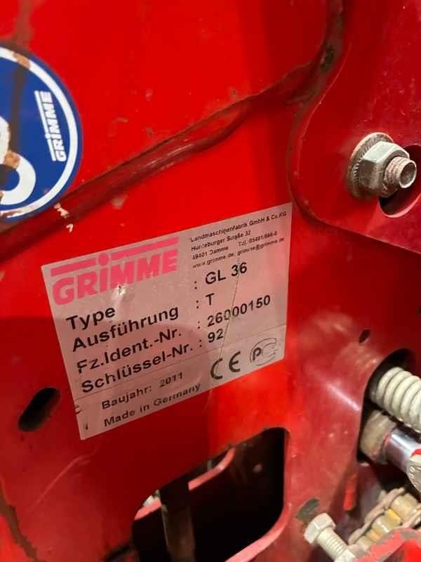 2011 Grimme GL 36 T 6 Row Potatoplanters â€” Machinery Depot Pro