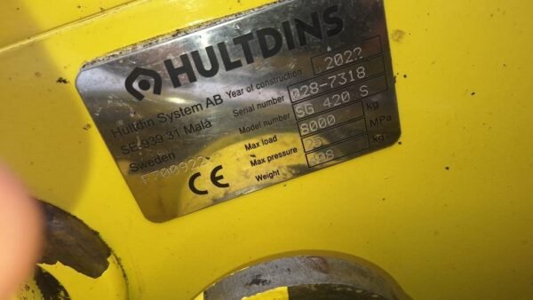 2022 Hultdins SG420S Forestry Grapples — Machinery Depot Pro