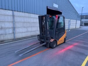 jungheinrich-efg425-triplexc78cd57b.jpg 2015 Jungheinrich EFG425 Electric Forklift Trucks — Machinery Depot Pro