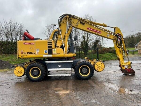 2003 Komatsu PW150 ES-6K Railroadmaintenance — Machinery Depot Pro