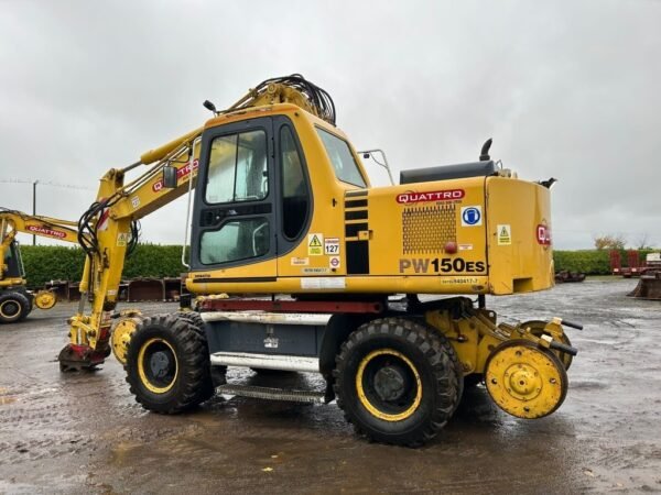 2003 Komatsu PW150 ES-6K Railroadmaintenance — Machinery Depot Pro