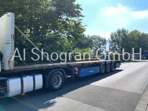 2015 Krone 3 x Semi Flat Bed Trailers — Machinery Depot Pro