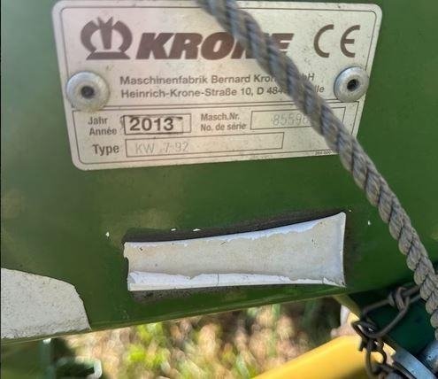 2013 Krone KW 7/92/8 Rakes â€” Machinery Depot Pro