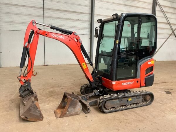 2016 Kubota KX 018-4 Mini Excavators — Machinery Depot Pro