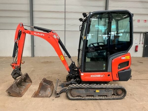 2016 Kubota KX 018-4 Mini Excavators — Machinery Depot Pro