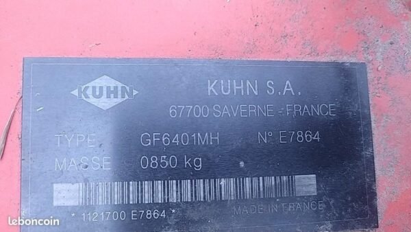 2009 Kuhn GF6401 Rakes â€” Machinery Depot Pro