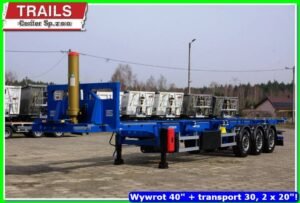 2024 Mega 40 Ft Semicontainerframetrailers — Machinery Depot Pro