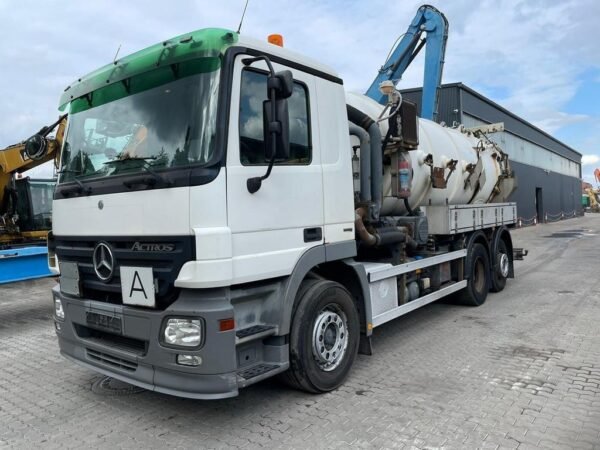 2007 Mercedes-Benz Actros 2541 Vacuumcleaners â€” Machinery Depot Pro