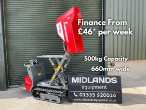 2023 Messersi TC50 Tracked Dumpers — Machinery Depot Pro