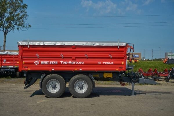 metal-fach-t730-2-10t-tandem-w230d19aa.jpg 2022 Metal-Fach T730/2 - 10T Agri Tipper Trailers — Machinery Depot Pro