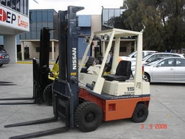 nissan-h01a18uf9e50497.jpg 2000 Nissan H01A18U Forklift Truck — Machinery Depot Pro