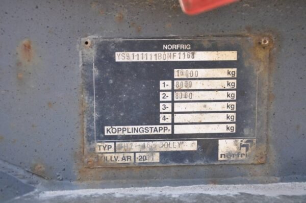 2011 Norfrig DOLLY WH2-16 Trailers â€” Machinery Depot Pro