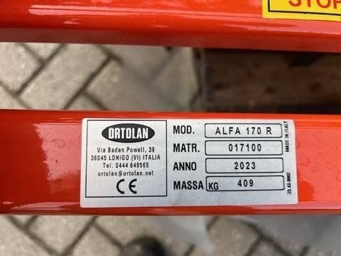2023 Ortolan ALFA 170 Harrows â€” Machinery Depot Pro