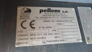 2006 Pellenc 3050 Winegrapeharvestingmachines â€” Machinery Depot Pro