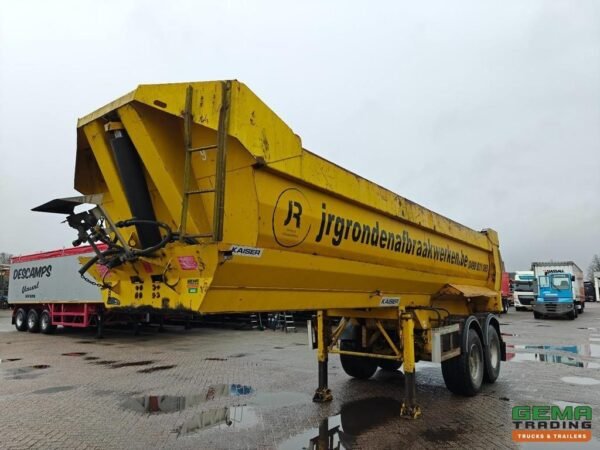 2006 Robuste Kaiser S3302V37 2-Axle SAF - Semi Tipper Trailers â€” Machinery Depot Pro