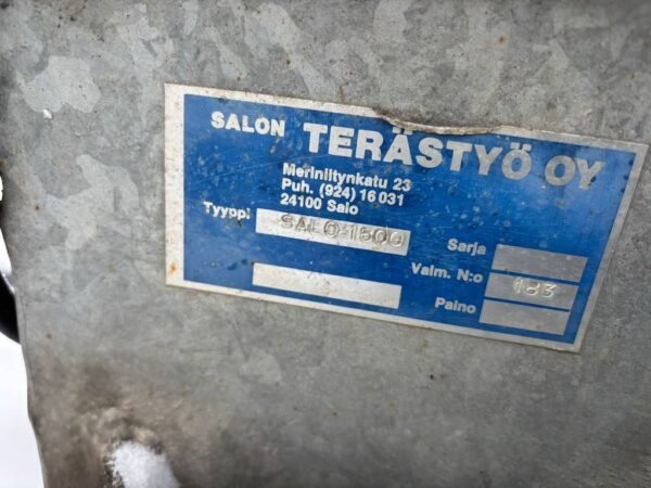 Salo 1600 Utility Machines â€” Machinery Depot Pro