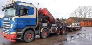 2008 Scania R 480 LB 8X4/FASSI F1500 Trucks â€” Machinery Depot Pro