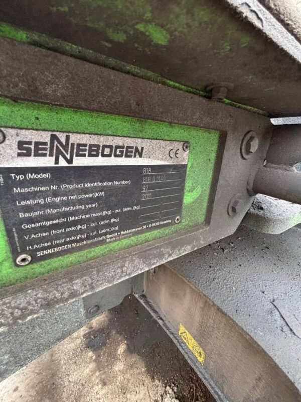 sennebogen-8188a244222.jpg 2011 Sennebogen 818 Excavators — Machinery Depot Pro